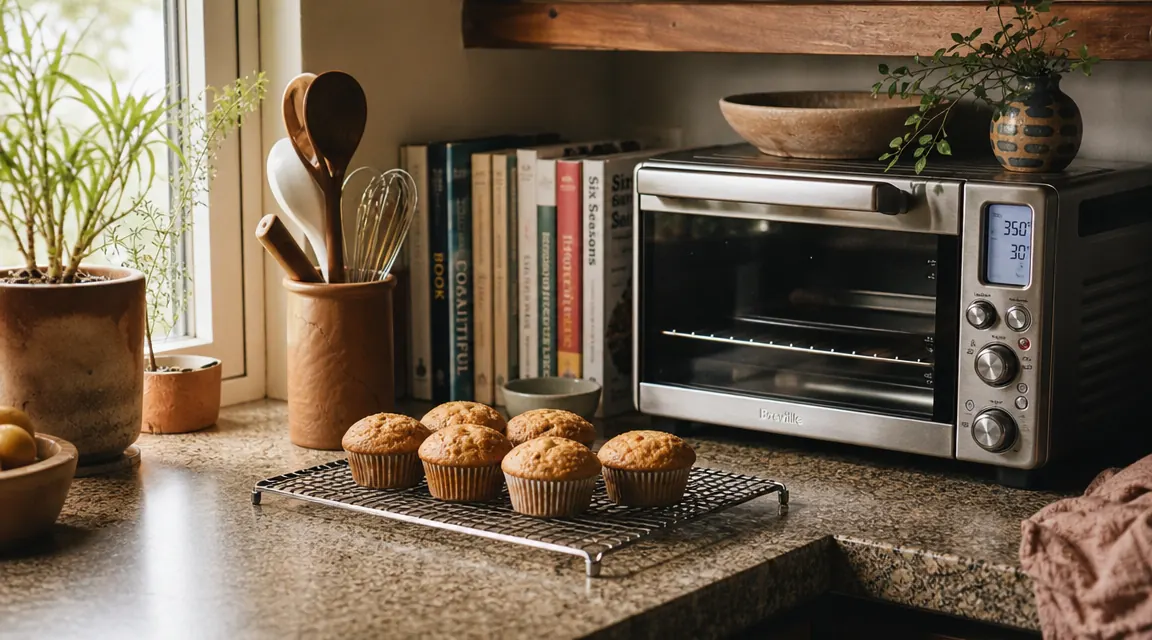 How to Bake in a Small Kitchen Using a Compact Toaster Oven