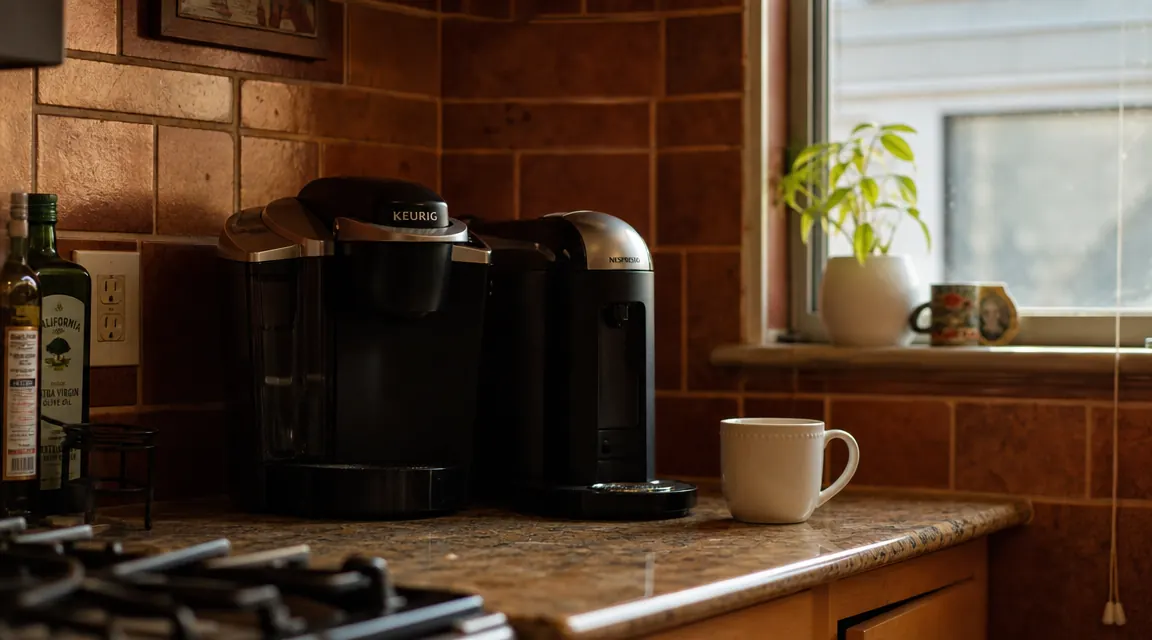 Keurig K-Mini vs Hamilton Beach Single-Serve Coffee Maker: Which Saves More Counter Space?